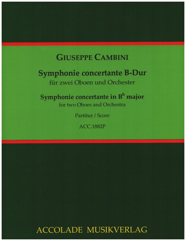 Symphonie concertante B-Dur