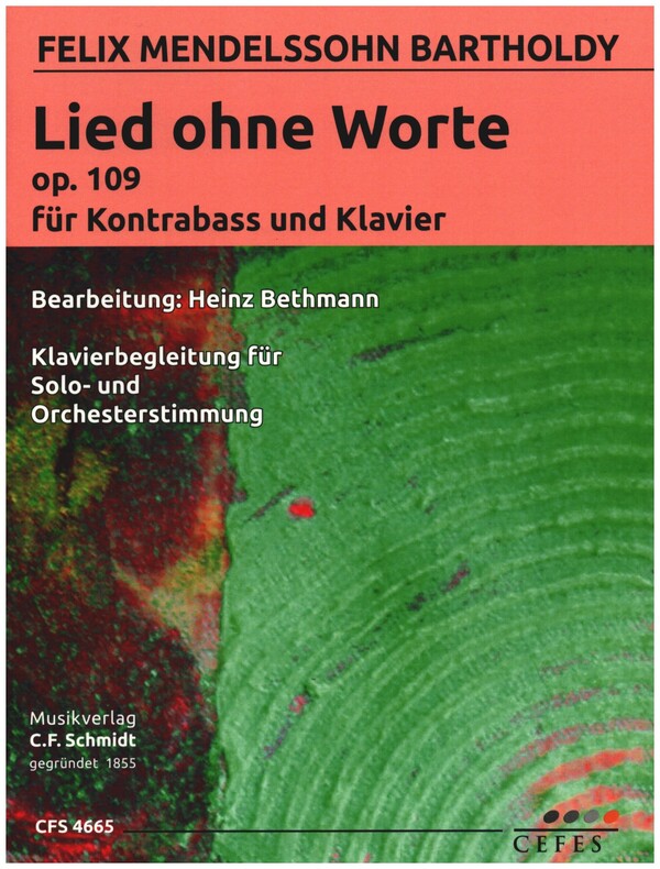 Lied ohne Worte op.109