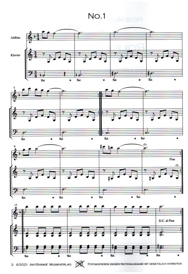 Sehr leichte Stücke