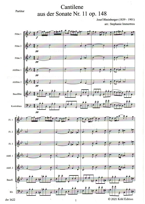 Cantilène aus der Sonate Nr.11 op.148