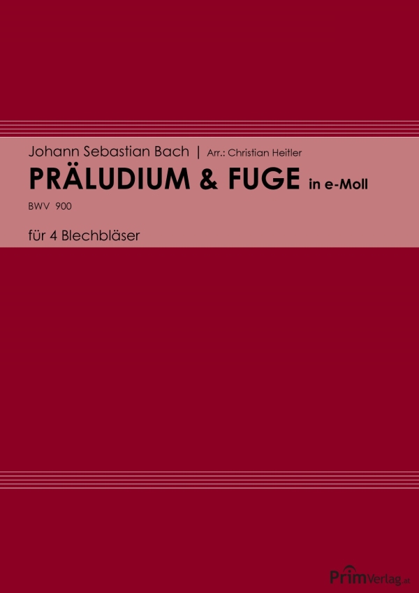 Präludium und Fuge e-Moll BWV900