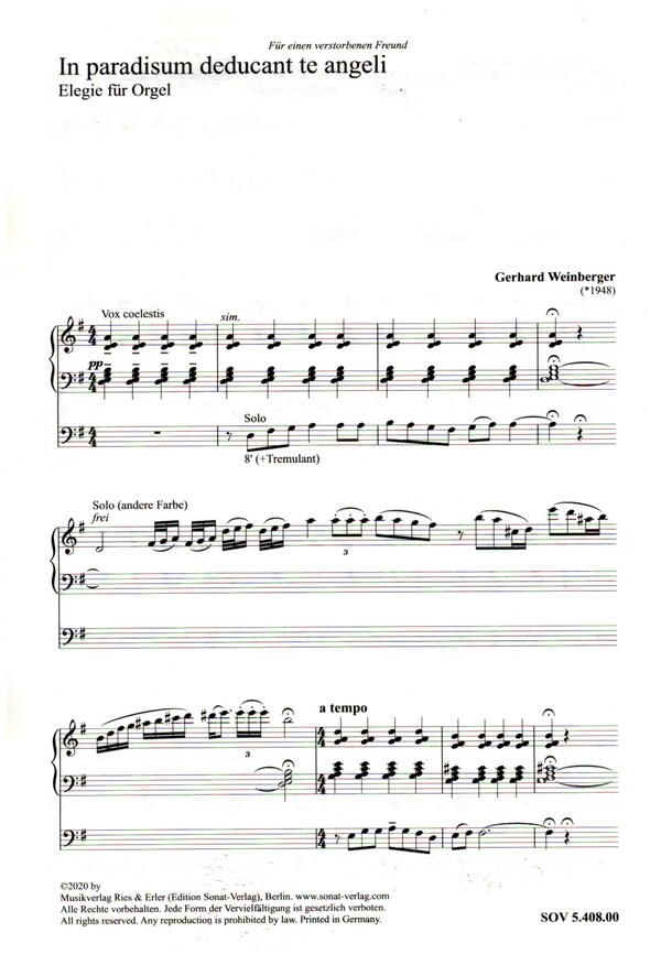 In paradisum deducant te angeli