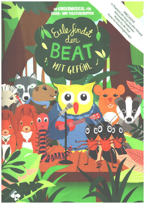Eule findet den Beat - mit Gefühl (+CD+Online-Audio)