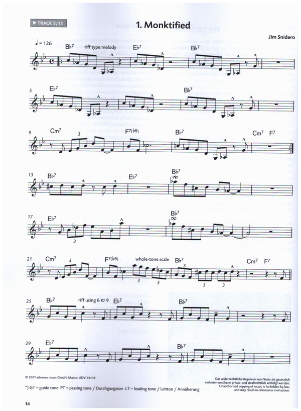 The Essence of Bebop Piano and Guitar (+Online Audio)