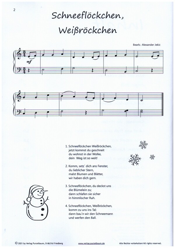 Weihnachten mit dem Melodiebass-Akkordeon