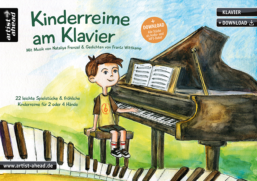 Kinderreime am Klavier (+Online Audio)