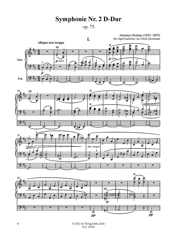 Symphonie Nr.2 D-Dur op.73