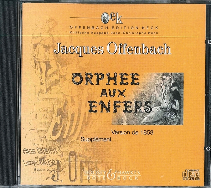 Orphee aux enfers CD-ROM