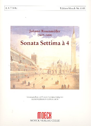 Sonata settima à 4 für 4 Blockflöten