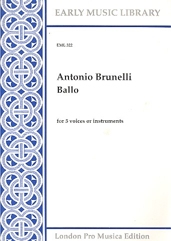 Ballo for 5 voices or instruments