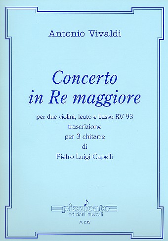 Concerto re maggiore RV93 per