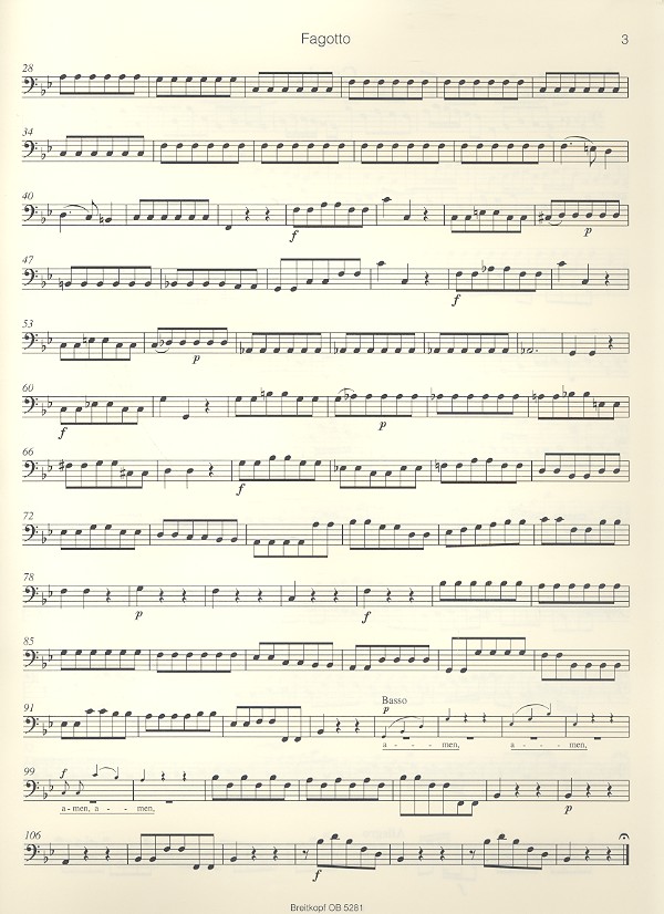 Missa brevis B-Dur KV275