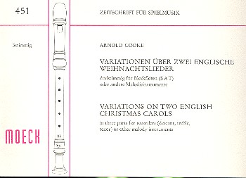 Variationen über 2 englische Weihnachtslieder