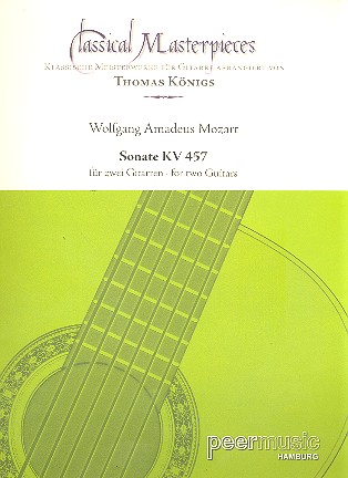Sonate KV457 für 2 Gitarren