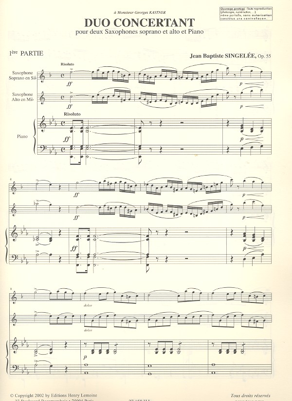 Duo Concertant op.55 pour
