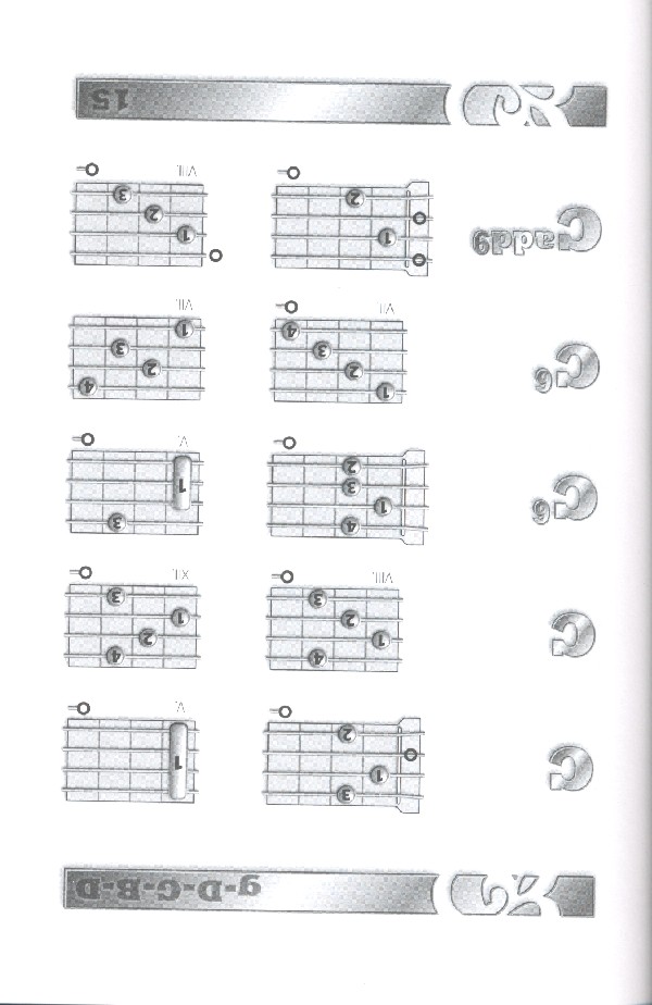 Banjo Grifftabelle Über 1300 Akkorde
