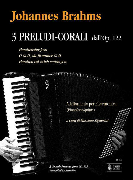 3 Preludi-Corali dall'op.122 per fisarmonica