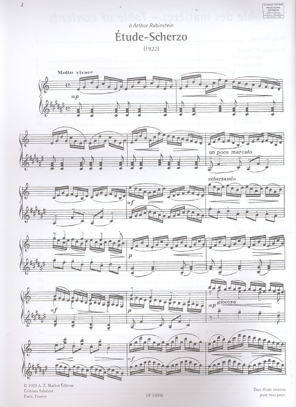 Alexandre Tansman en trente-et-un morceaux 