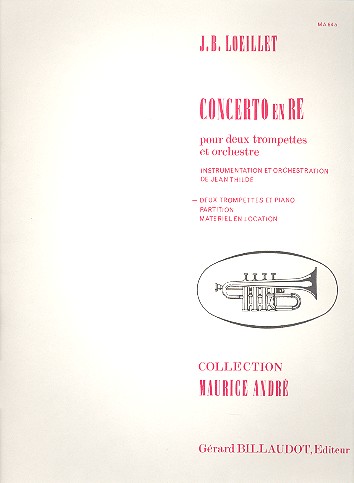Concerto re majeur pour 2 trompettes et