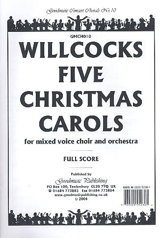 5 Christmas Carols for mixed chorus