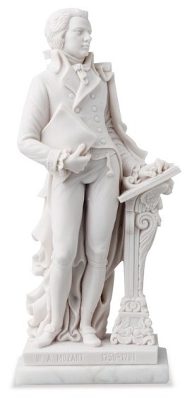 Standfigur Mozart 27 cm