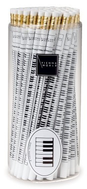 Bleistiftbox Tastatur Weiss