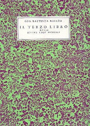 Il terzo libro delle divine lodi musicali