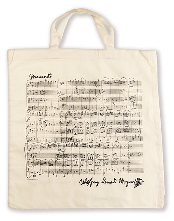 Tragetasche Mozart natur 38 x 40 cm