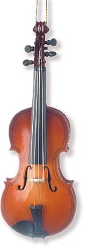 Anhänger Violine Christbaumschmuck