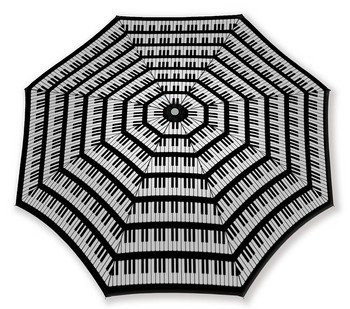 Taschenschirm Tastatur Nylon leicht (Alu)
