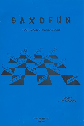 Saxofun vol.2 15 pieces for alto saxophone