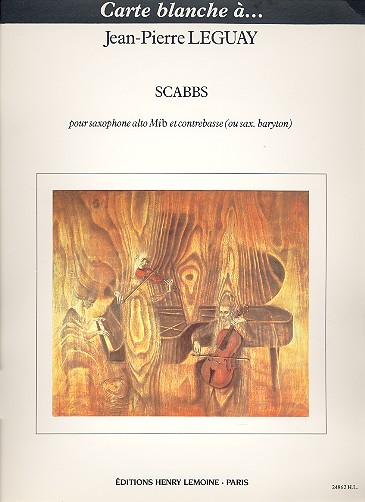 Scabbs pour saxophone alto et contrebasse
