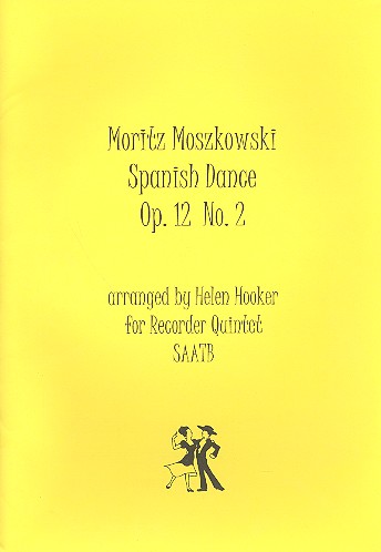 Spanish Dance op.12,2 for 5 recorders