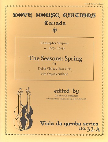 Spring from The Seasons for treble viol and