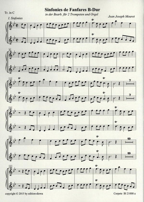 Sinfonies de Fanfares B-Dur