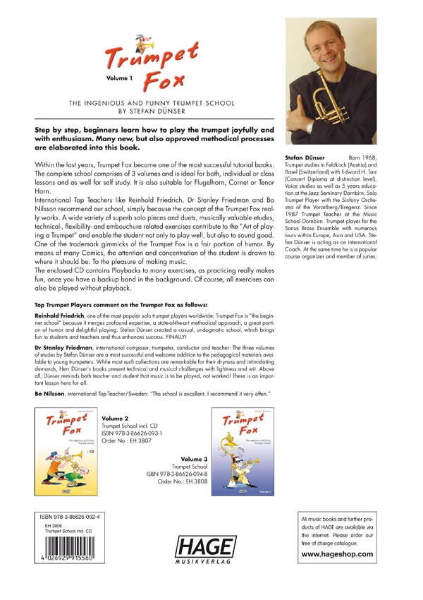 Trumpet Fox vol.1 (+CD)