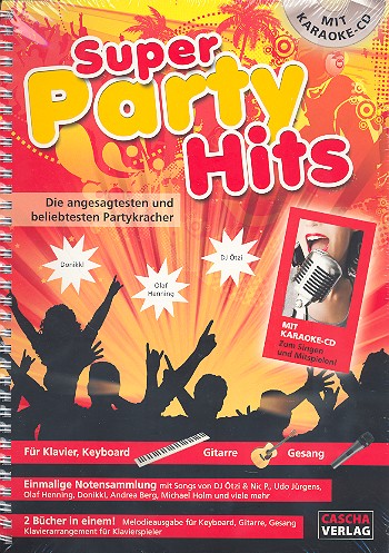 Super Party Hits Band 1 (+CD): Songbook