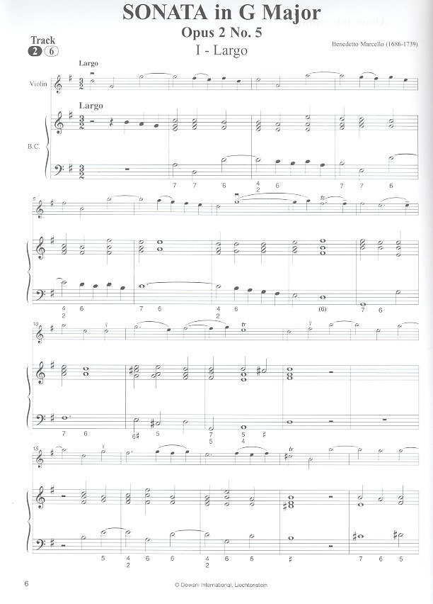 Sonata g major op.2,5 (+CD)