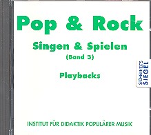 Pop und Rock - Singen und Spielen Band 3 CD