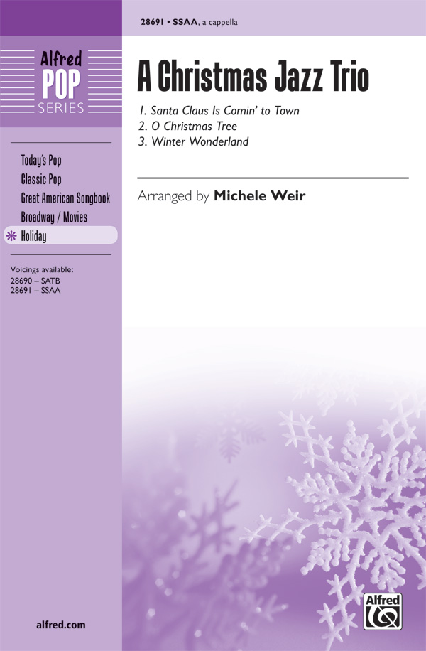 A Christmas Jazz Trio for female