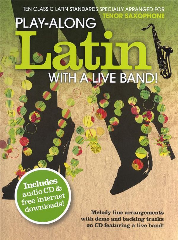 Play-Along Latin with a Live Band (+CD):