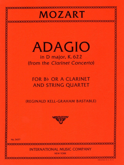 Adagio d major KV622