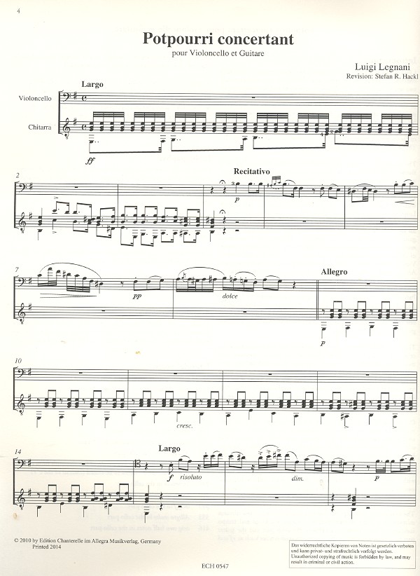 Potpourri concertant