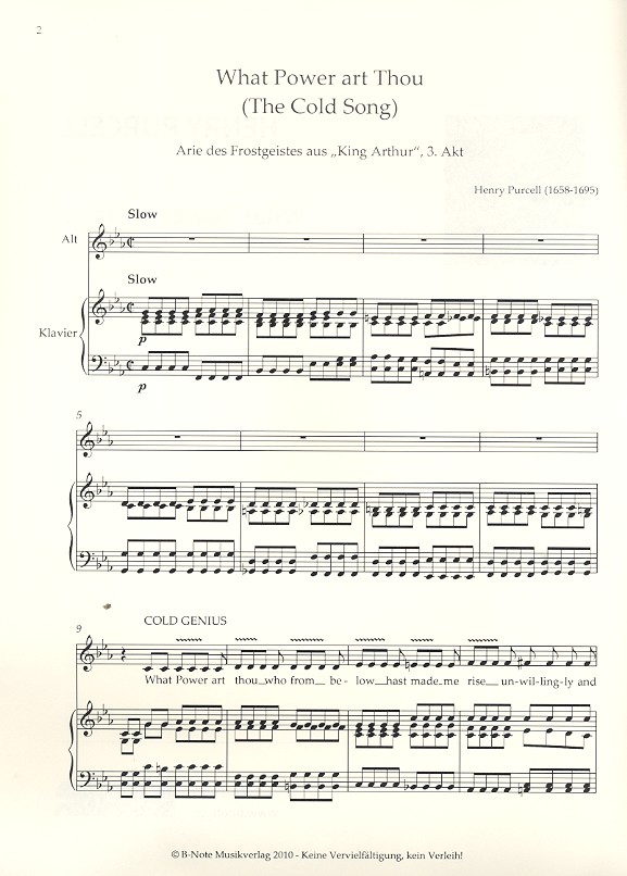 The Cold Song