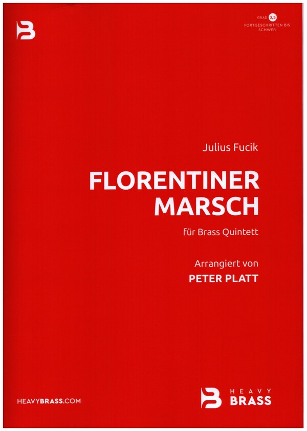 Florentiner-Marsch für 5 Blechbläser