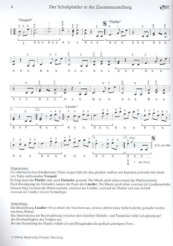 Schuhplattler aus Bayern (+CD)