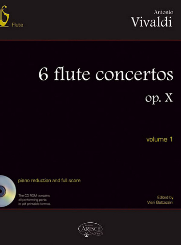 6 flute concertos op.10 vol.1 (nos.1-3)