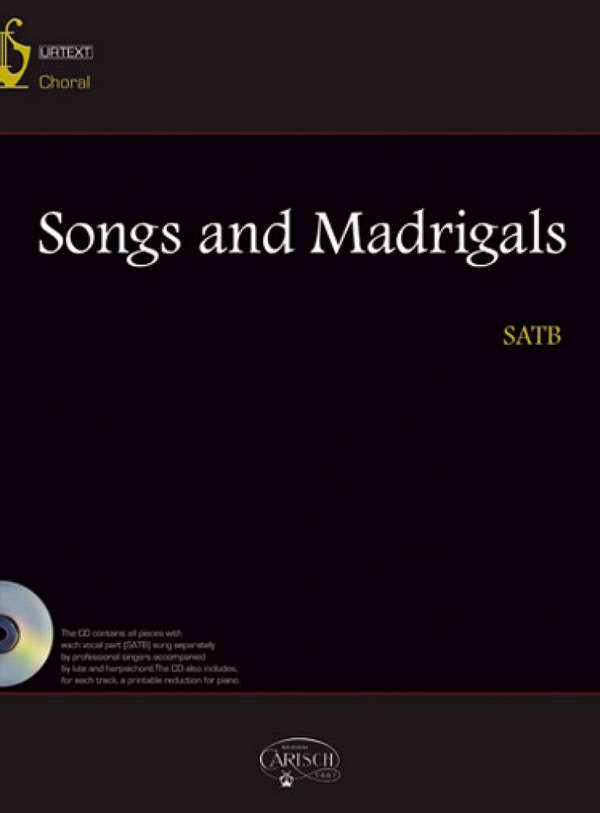 Songs and Madrigals (+CD-Rom)