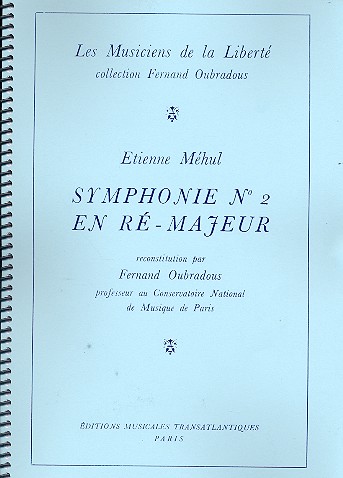 Symphonie ré majeur pour orchestre