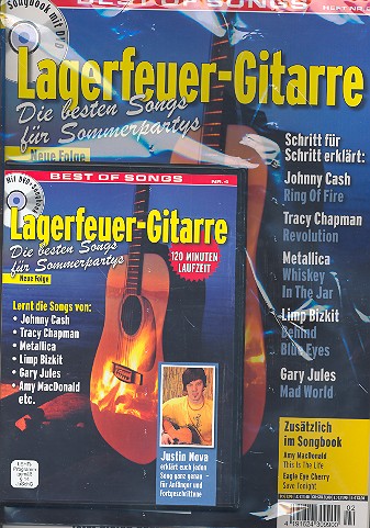 Lagerfeuer-Gitarre Band 2 (+DVD)